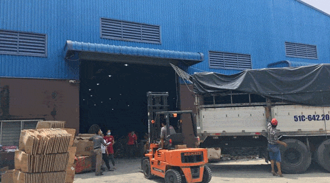Quy trình chuyển kho xưởng tại Xe tải chở hàng 247