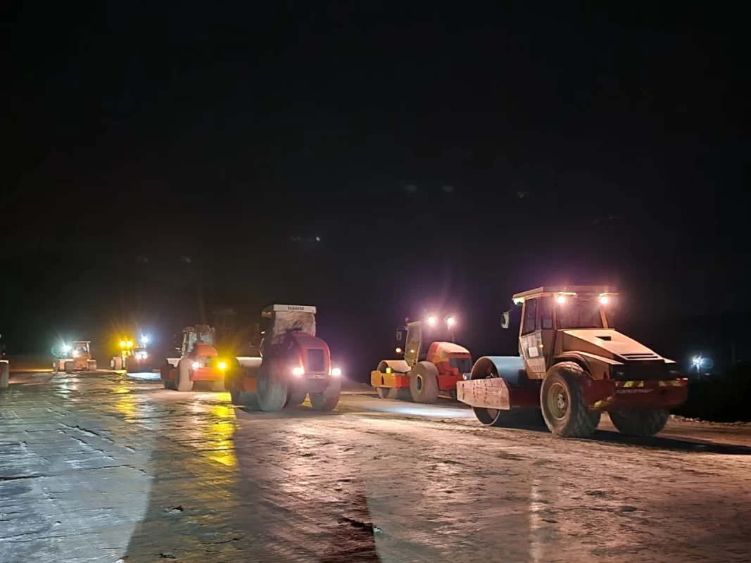 công trường cao tốc Bắc - Nam qua Hà Tĩnh