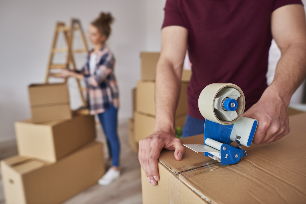 đóng gói đồ đạc khi chuyển nhà