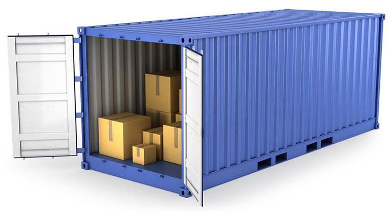sắp xếp hàng hóa trong xe tải