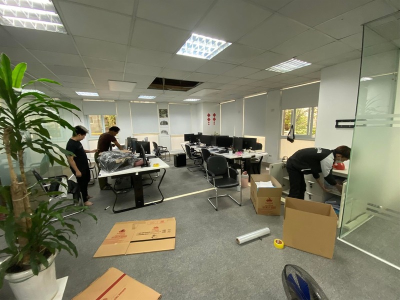 chuyển văn phòng trong 1 ngày