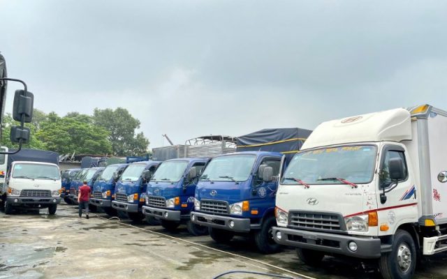 cho thuê xe tải xuất hóa đơn VAT