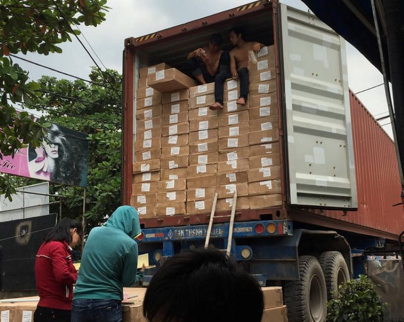 xe tải có bốc xếp