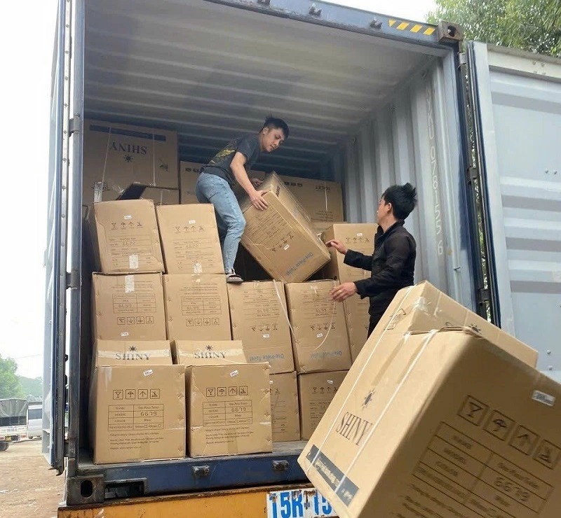 xe tải có bốc xếp